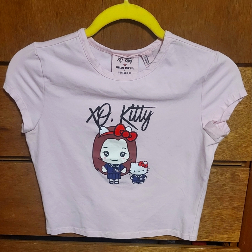 Hello Kitty XO Kitty/Forever 21 Crop Top
